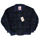 バラクータ BARACUTA(バラクータ) #G-9 TARTAN-CHECK FLEECE JACKET (G9 タータンチェック フリースジャケット) BLACKWATCH