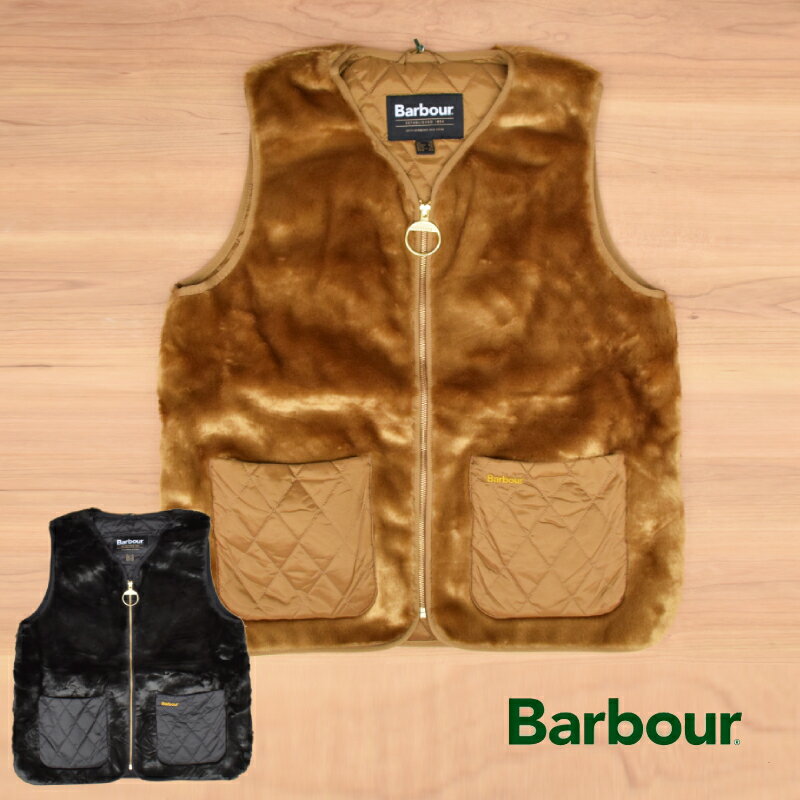 Rakuten - BARBOUR (バブアー) KARIN FAUX FUR GILET / VEST (ファージップベスト) 【LGI0201】