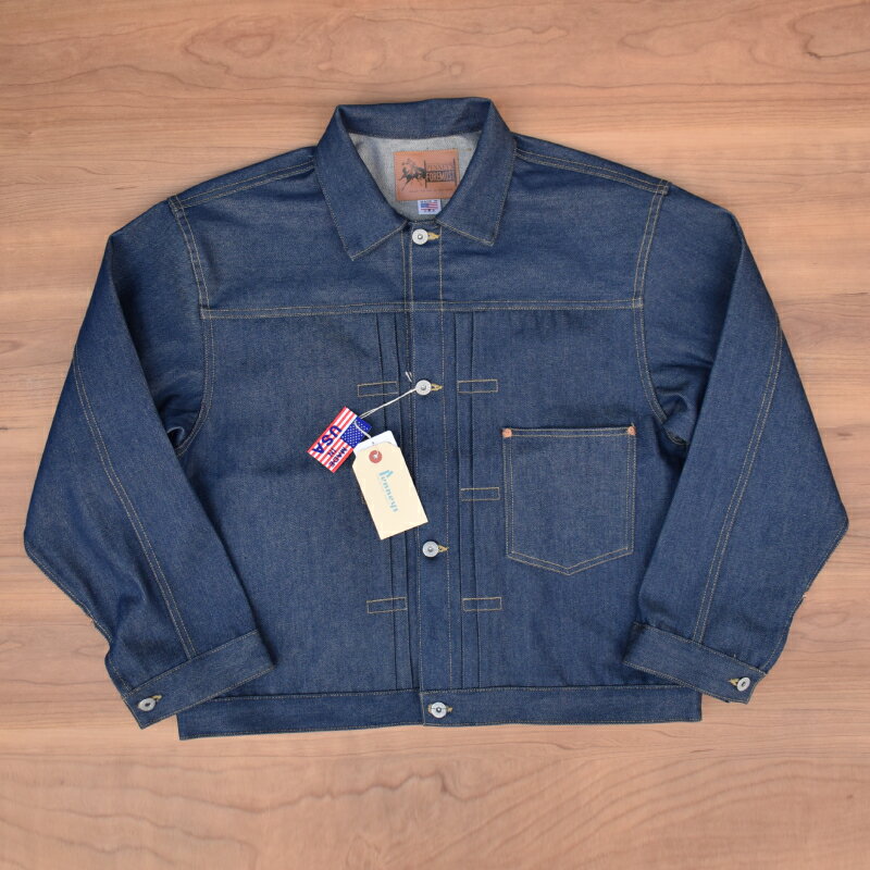 PENNY`S FOREMOST(ぺニーズフォアモスト) 【MADE IN U.S.A】WWII 1st model DENIM JACKET(アメリカ製 大戦モデル デニムジャケット) RIGID(リジッド)