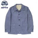 BARNSTORMER(バーンストーマー) SEPTIS別注 CHINO JACKET(チノジャケット) 3200J (017)SMOKE BLUE