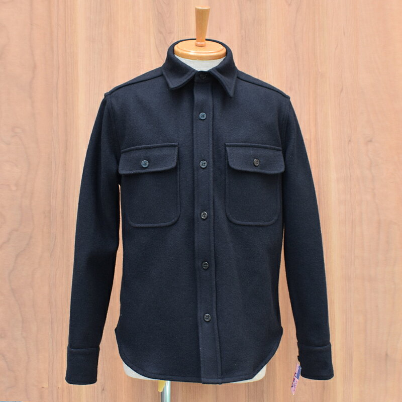 FIDELITY(フィデリティ) SEPTIS別注 C.P.O SHIRTS JACKET(アメリカ製 CPOシャツジャケット) DARK NAVY