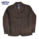 SEPTIS ORIGINAL(ZveBYIWi) yMADE IN JAPANz BIRDS EYE TWEED JACKET(o[YAC cC[hWPbg) MOON([)