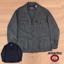 インバーティア INVERTERE(インバーティア) 【MADE IN ENGLAND】COUNTRY 4-POCKET JACLET(英国製 カントリー 4ポケットジャケット) WOOL / TWEED(ウール / ツイード)