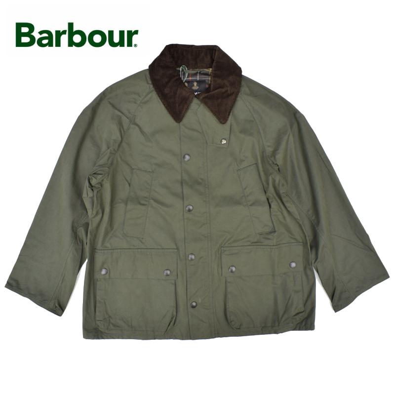 BARBOUR(バブアー) OS PEACHED BEDALE CASUAL (ビデイルジャケット オーバーサイズフィット ピーチスキン) SAGE MCA0933