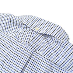 Tattersall Check Short Sleeve Popover Buttondown Shirt 3-1892 Tattersall Check Short Sleeve Popover Buttondown Shirt 3-1892