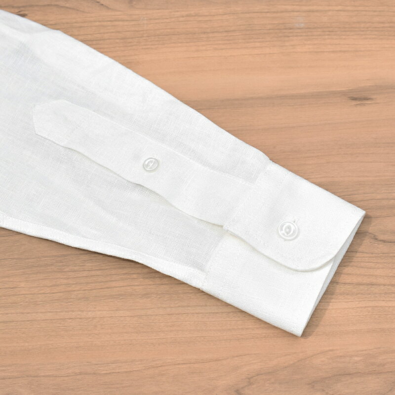 Linen Leisure Work Shirt 3-2000: White