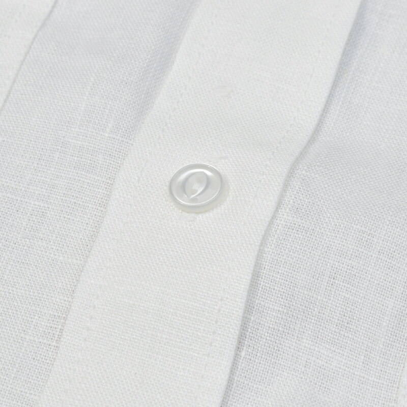Linen Leisure Work Shirt 3-2000: White