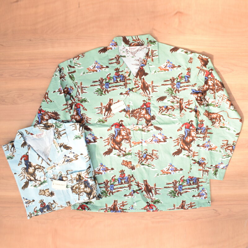 TOWNCRAFT(タウンクラフト) PRINTED PAJAMA SHIRTS (パジャマシャツ) WESTERN柄