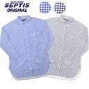 SEPTIS ORIGINAL(セプティズオリジナル) L/S B/D IVY SHIRTS(オリジナルアイビーシャツ 長袖ボタンダウンシャツ) HOUND TOOTH(千鳥格子) ROBERT KAUFMAN COTTON PRINT