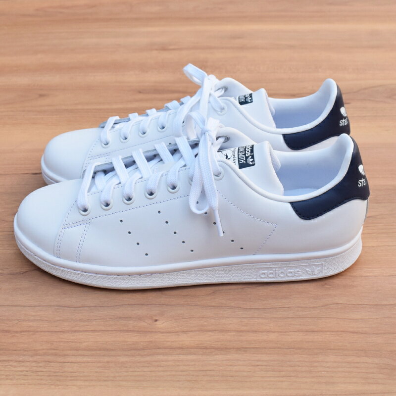 ADIDAS (アディダス) レザースニーカー STAN SMITH(スタンスミス) Core White / Co...