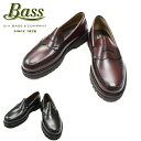 G.H.BASS(バス) WEEJUNS 【LOGAN】 PENNY LOAFER(ウィージャンズ ペニーローファー)(WIDTH E) RUGGED SOLE(ラグソール)