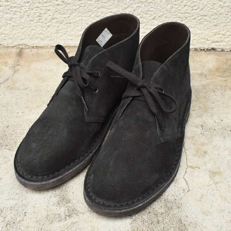 KEP'S(ケップス)【MADE IN ITALY】DESERT BOOTS (イタリア製 デザートブーツ) SUEDE / NOIR