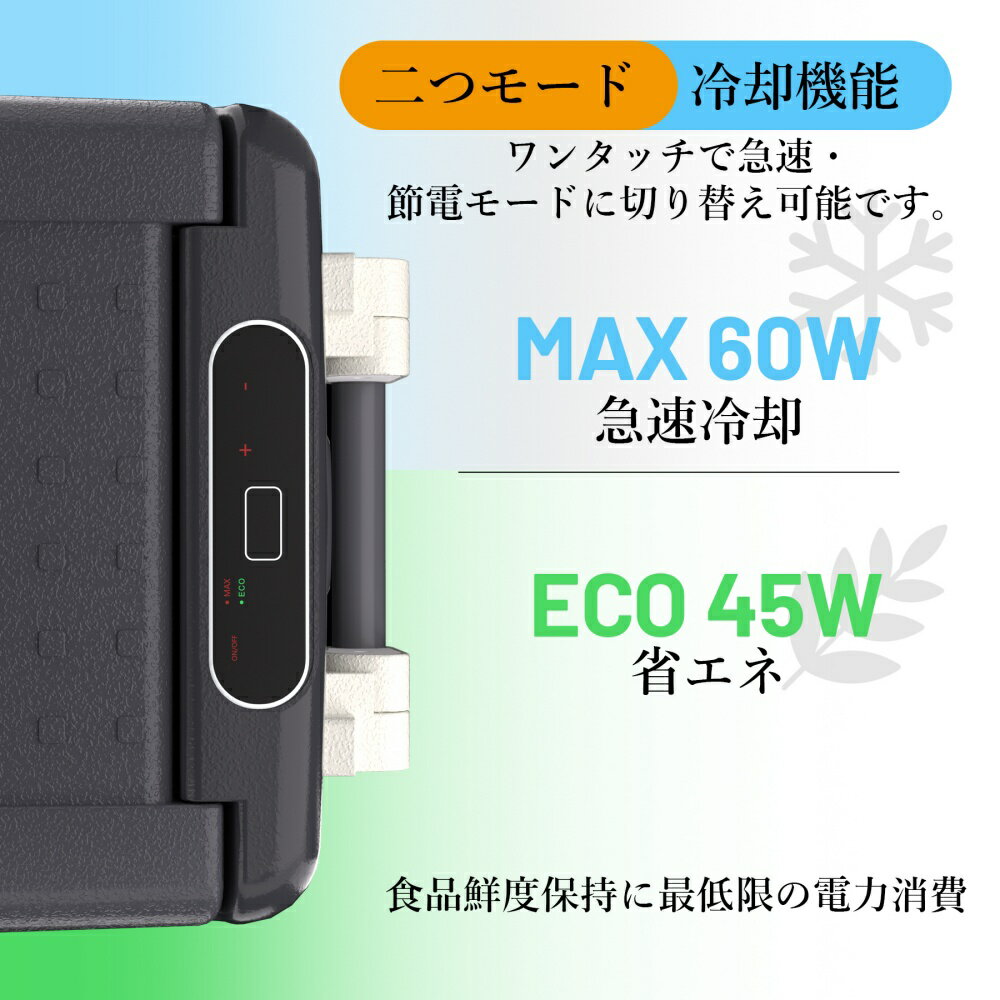 「スーパーSALE限定価格＆P5倍」車載冷蔵庫 30L/40L/50L コンプレッサー式 ポータブル冷蔵庫 AC/DC -20〜20° 急速冷凍 静音 3WAY電源対応 車載用冷凍庫 収納バスケット付き トラック 車中泊 キャンプ アウトドア 現場 新生活