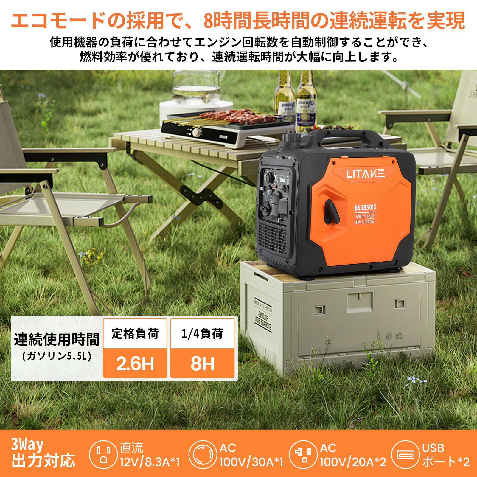 ��P5�ܡ������ݥ��2000��OFF 1ǯ�ݾ��ա�ȯ�ŵ� ����С����� ����3500W����� �ɲ� ������ �������ȯ�ŵ� ��ʽ���3.05kVA ����ž 50Hz/60Hz���� ������ݸ� ��������­�ٹ� �ݡ����֥�ȯ�ŵ� ������ �����ȥɥ� ������ ���å��󥫡� ���٥�� ���ߺ�� �ɺ� �����к�