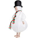 クリスマス コスプレ 着ぐるみ おもしろ 雪だるまコスチューム 仮装 いたずら おもしろ パフォーマンス道具 キャラクター衣装セット 変装 仮装 忘年会 新年会...