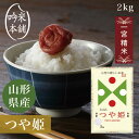 つや姫 山形県産 2kg 令和5年 米 お米 単一原料米 減農薬 特別栽培米 【39ショップ対応】【北海道 沖縄県 離島送料必要】【送料無料】