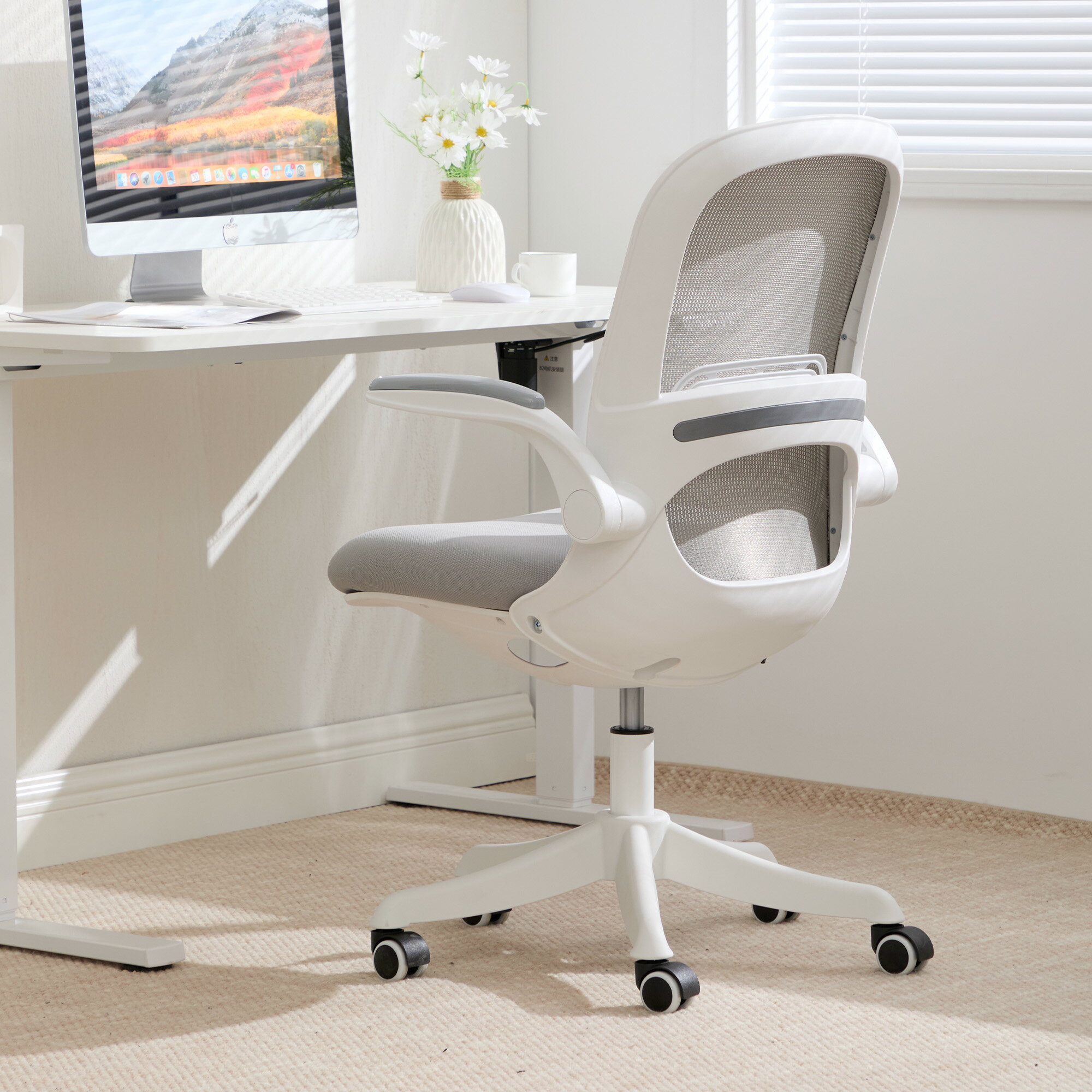 オフィスチェア デスクチェア 椅子 ゲーミングチェア ゲームチェア パソコンチェア おしゃれ 通気性メ..