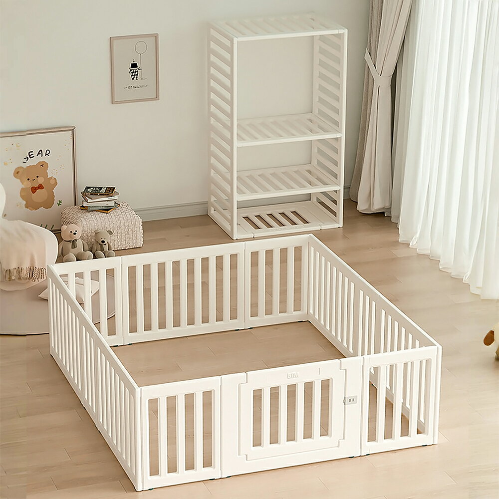 ベビーサークル 内径180*200cm 変形可