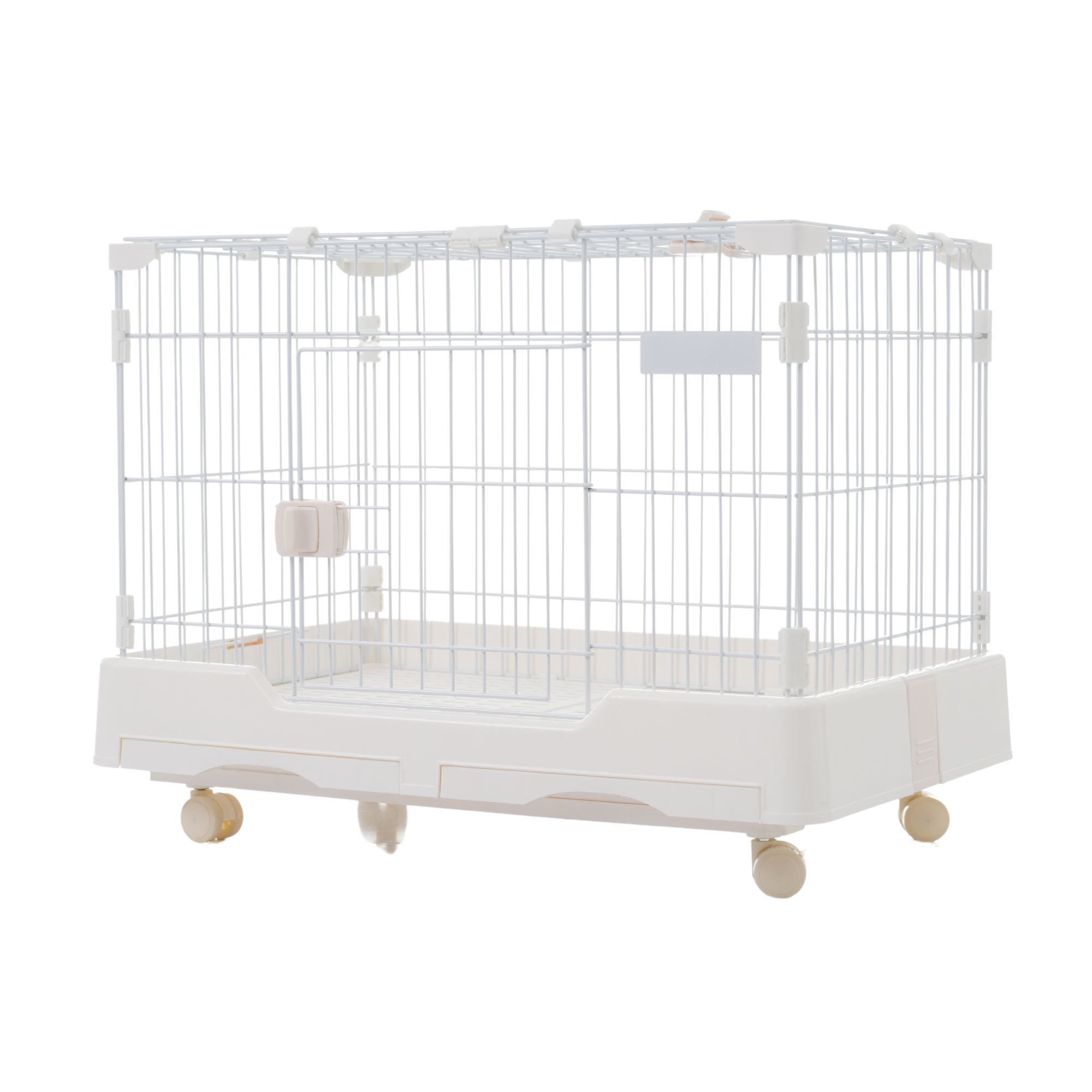 ウサギ ケージ 小型 ペットケージ ハムスターケージ 小動物ケージ キャスター付き 天井扉 飼育ケージ ..