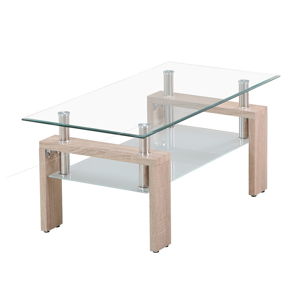 ガラステーブル　センターテーブル　リビングテーブル　 ローテーブル モダン シンプル ガラス 北欧【..