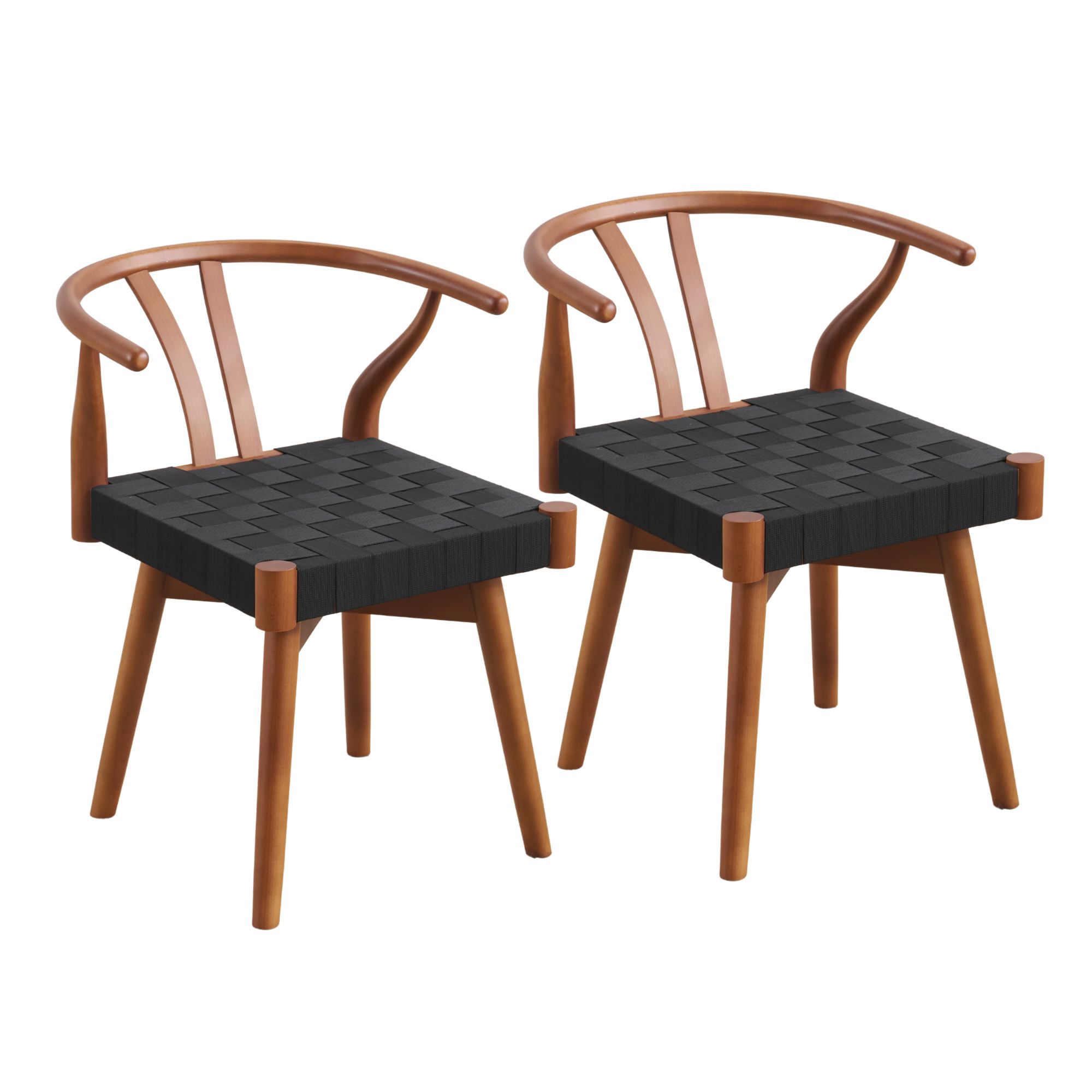 【2脚】ダイニングチェア 2脚セット お掃除ロボット対応 肘付き ウィンザーチェア ...