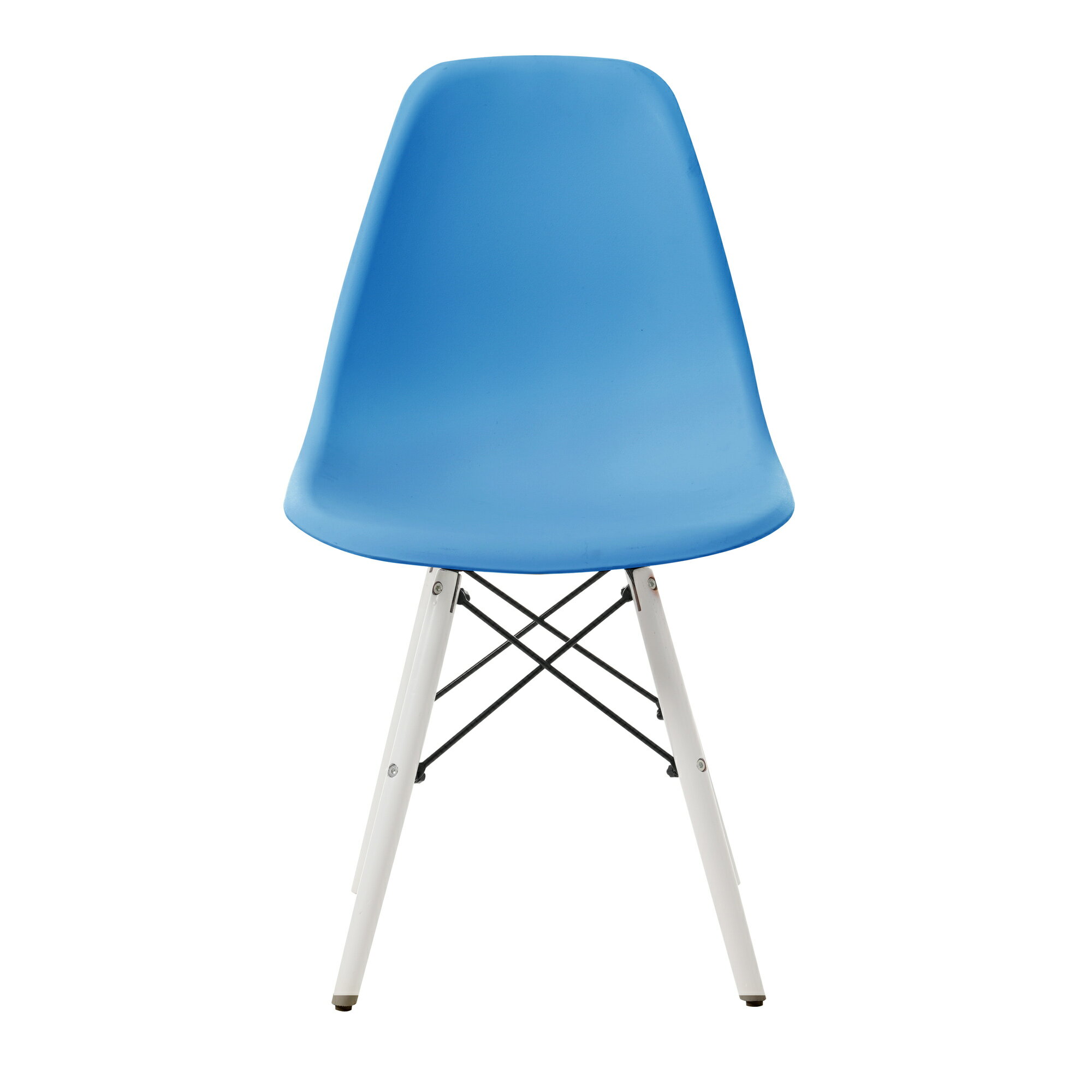 【ブルー座面＆ホワイト脚】イームズチェア リプロダクト ダイニングチェア ダイニングチェアー イーム..