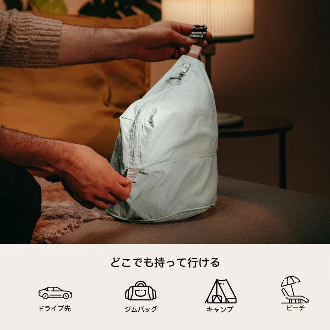 パッキングポッド トリップパック 旅行収納袋 三角コーナーパック コンパクト圧縮立方体 旅行用スーツケース収納アイテム 3サイズ（小・中・大）×3装/5装セット 防水ナイロン製 多色選択 大容量 ハンドル付き リュック対応 旅行必需品 旅行用スーツケース収納アイテム sereetech-10002095 Seree Tech サンプル画像3