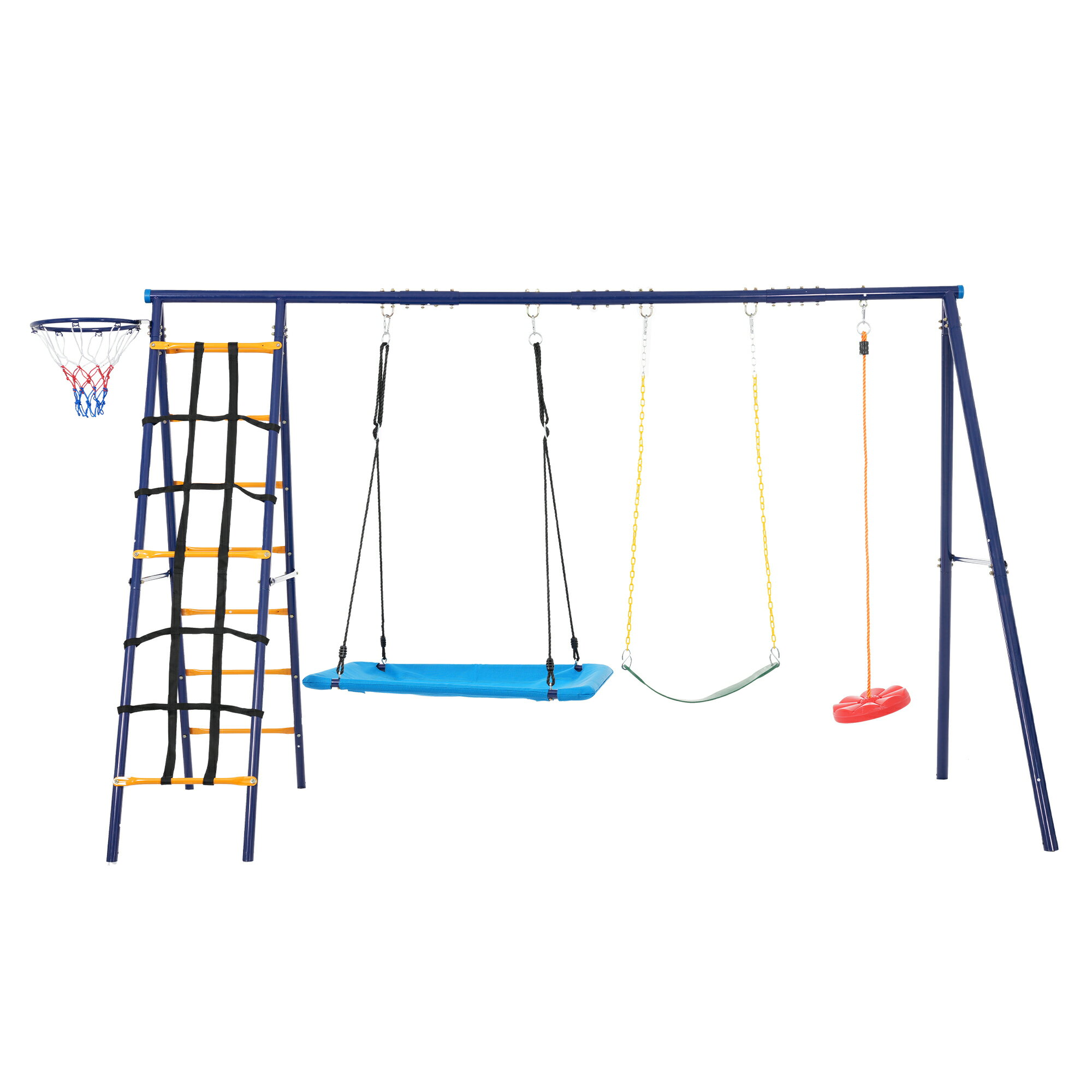 2025年新作 ブランコ バスケットゴール ジャングルジム 多機能 屋外遊具 家庭用ブランコ 大型遊具 屋外..