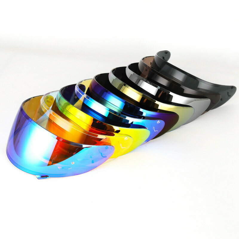 【送料無料】バイク ヘルメット シールド ミラーシールド X14、Z7、Z-7、CWR-1、RF-1200X-spirit ヘルメットに適合 ヘルメットレンズ 昼夜兼用 取付簡単 交換便利