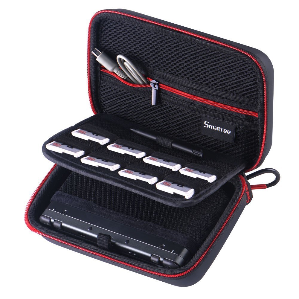Smatree ニンテンドー(New 2DS LL/New3DS/New3DSLL/3DS/3DSLL/DSi)及びGPD WIN対応収納ケース