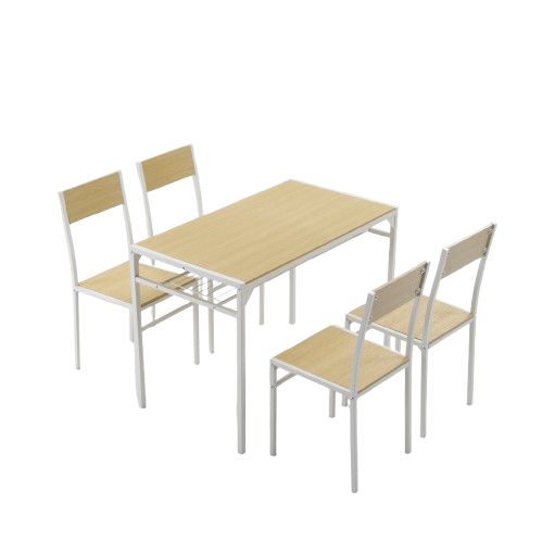 【ナチュラル】ダイニングテーブル ダイニングセット ダイニング5点セット 4人掛け 食卓 椅子 チェア