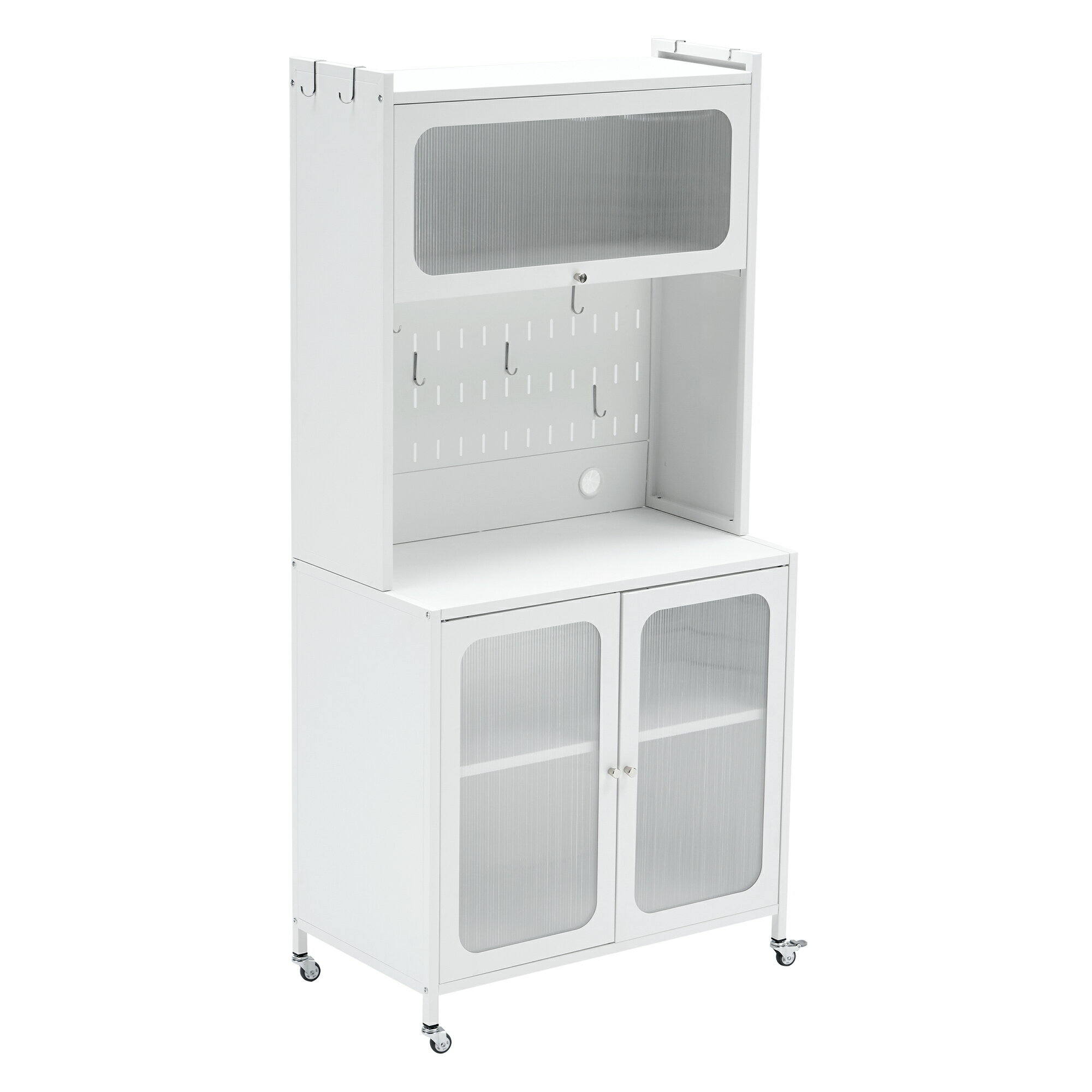 食器棚 キッチンカウンター スリム キッチン収納 ガラス扉 キッチンワゴン キッチンボード おしゃれ キッチンキャビネット キッチンスト