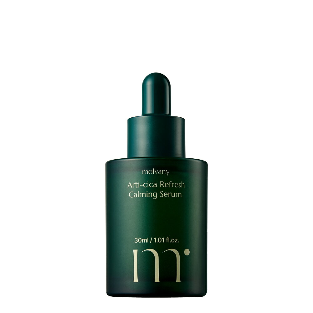 molvany｜Arti-cica Refresh Calming Serum 30ml（アーチシカリフレッシュカーミングセラム）スキンケア　美容液　ツボクサ　アーチチョーク ≪期間限定Point5倍!!(20時~ 10/17 9:59まで)≫