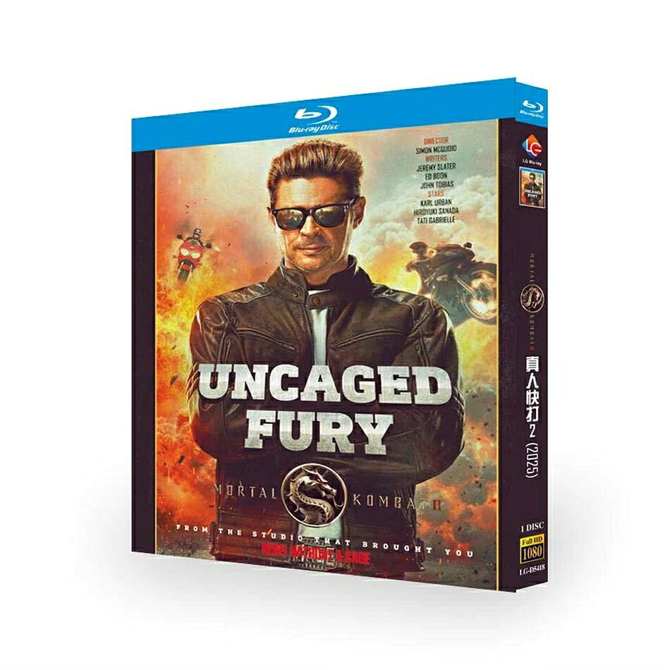 日本語字幕 モータルコンバット2 (2025) Blu-ray 全話収録 海外仕様