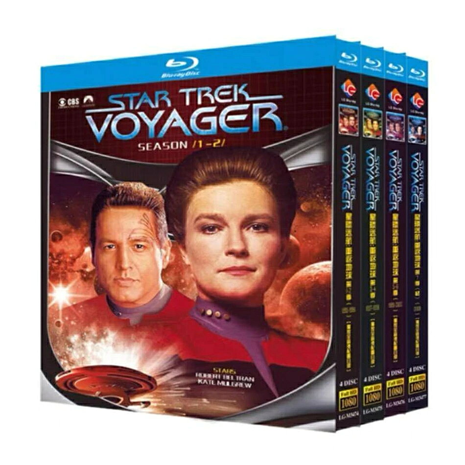 日本語吹き替え版 Star Trek: Voyager / スター・トレック ヴォイジャー シーズン1+2+3+4+5+6+7 完全版 Blu-ray