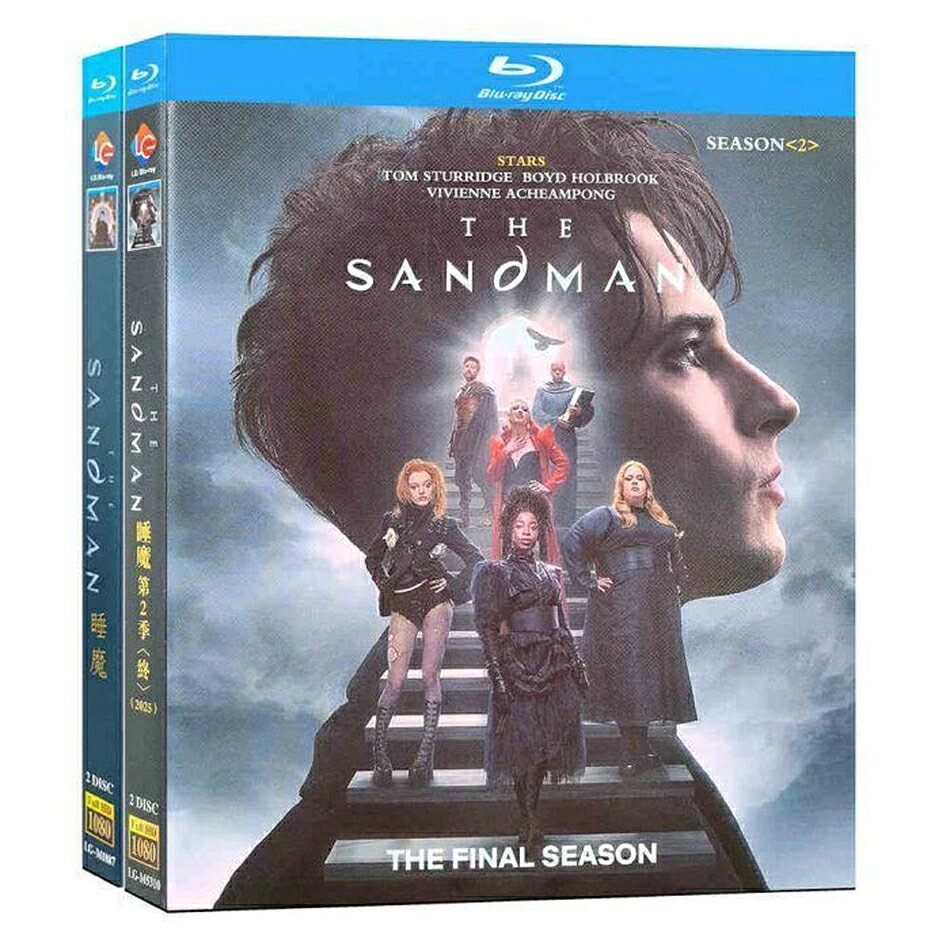 収録内容 海外ドラマ サンドマン シーズン1+2 DVD ブルーレイ Blu-ray BOX 日本語字幕 日本語吹替版 完全版 [Blu-ray]全23話を収録。 ディスク枚数 4枚組 言語・字幕 英語音声・【日本語音声・日本語字幕】・英語字幕 商品保障について ※注文後のキャンセル対応はいたしかねます。 ※ケース/箱破損は保障対象外です。 ※再生不良の場合はメールまたはお問い合わせフォームにてご連絡ください。