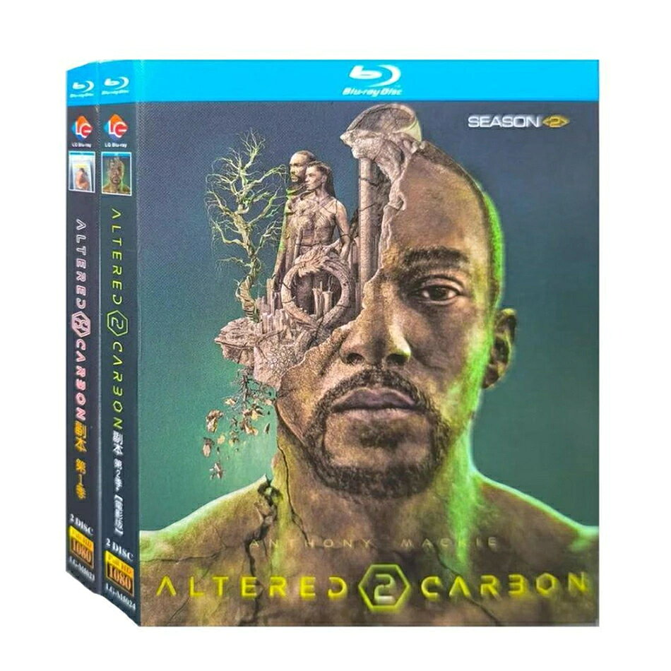 収録内容 海外ドラマ Altered Carbon／オルタード・カーボン シーズン1-2 ブルーレイ Blu-ray BOX 日本語字幕 日本語吹替版 [Blu-ray] 全8話を収録。 ディスク枚数 4枚組 発売日 2020/2/27 アスペクト比 1.78:1 英語音声・【日本語音声・日本語字幕】・英語字幕・韓国語字幕・タイ語字幕・スペイン語字幕・フランス語字幕 商品保障について ※注文後のキャンセル対応はいたしかねます。 ※ケース/箱破損は保障対象外です。 ※再生不良の場合はメールまたはお問い合わせフォームにてご連絡ください。