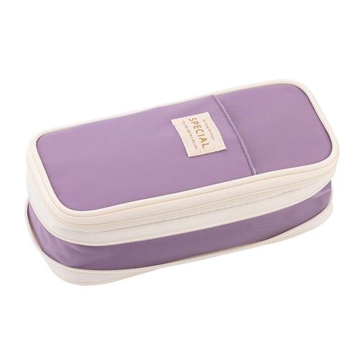 iSuperbペンケースペンポーチ大容量筆箱筆入れデザイン収縮でき多機能ツールペンケースポーチ高校生か..