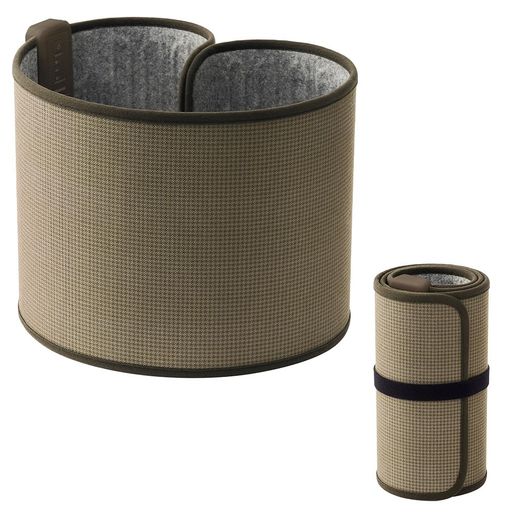 ぐるポカパネルヒーター足元ヒーターデスクオフィス冷え対策APH-R12A-Tダークブラウン