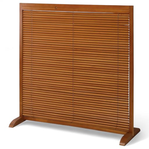 J-kitchens衝立パーテーション1連ミディアムブラウン間仕切り