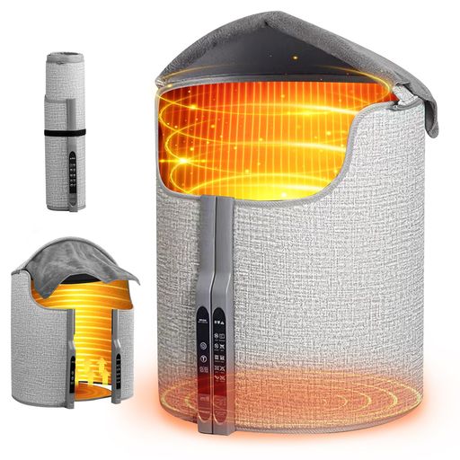 デスクヒーターパネルヒーターIntime【720°全方位発熱】電気ヒーター速暖5段階温度調節5段階切タイマー..