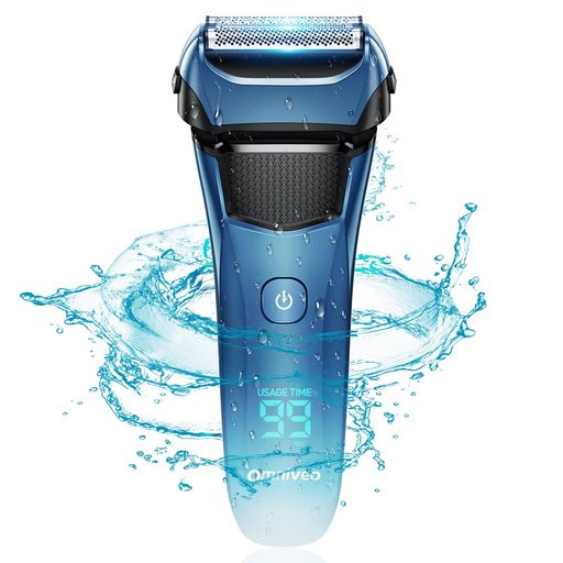 ひげそり電動シェーバー【2025新進化】髭剃り密着360°電気シェーバーメンズ小型電動往復式3枚刃電動髭..