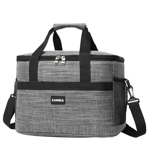 クーラーボックス大容量35L4層断熱布ハンドル保冷保温折り畳み収納可能軽量ソフト手提げと肩掛け両用お..