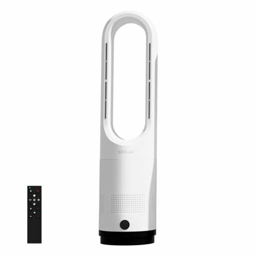 SOZOKUKANセラミックヒーター冷暖両用電気ファンヒーター暖房器具扇風機羽根なしタワーファンスリム扇風機大風量3段階暖風・10段階冷風切り替え100°左右首振り冷暖房省エネタイマー機能…