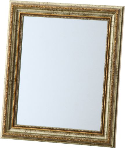 不二貿易(Fujiboeki)卓上アンティーク風ミラートレントゴールド50005