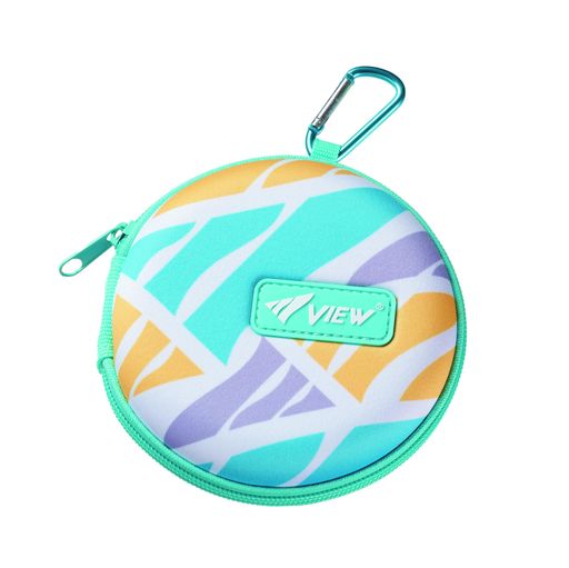 [ビュー]スイミングゴーグルケースカラビナ付水泳用ゴーグル保護通気穴あり保護用ケース水中めがねケー..