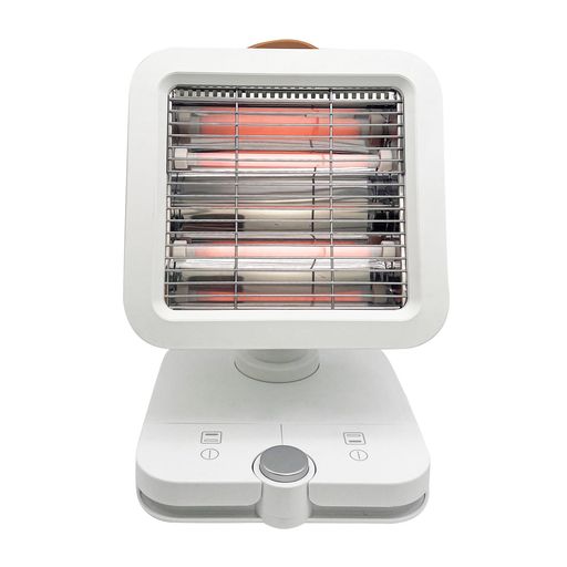 東京Deco足踏みスイッチ電気ストーブ自動首振りヒーターホワイト小型足元転倒OFFスイッチ出力切替2段階簡単操作省エネ脱衣脱衣所軽量ヒーターストーブコンパクト暖房器具おしゃれ即暖…