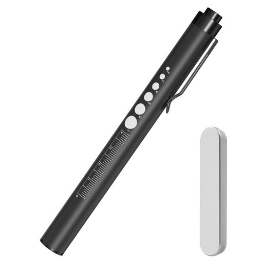 メディケン(MEDIKEN)ペンライトペン型ライト【メディケン新傑作】ノック式ボタン暖色光/白色光2つの発..