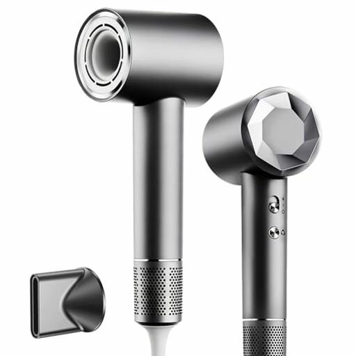 ドライヤー速乾【20s速乾・進化モデル】高速ヘアドライヤー大風量5億高濃度マイナスイオン髪質改善【2段階風量&4段階温度調節】温冷リズム付きNTC温度制御システム過熱保護機能恒温ヘ…