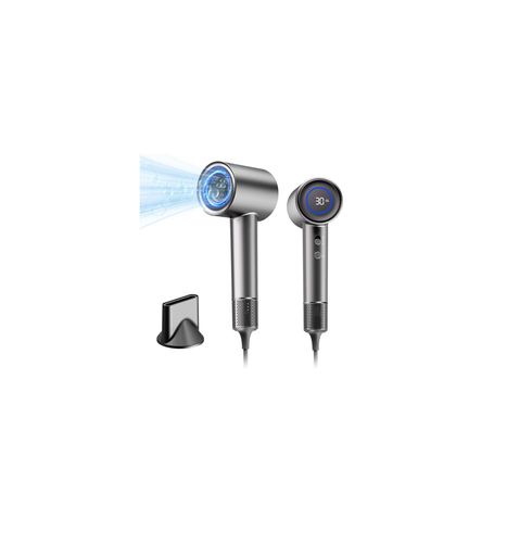 ドライヤー大風量速乾【3億高濃度マイナスイオン・温冷風自動切替】ヘアドライヤー静音ブラシレスDCモーター美髪ヘアケアNTC温度制御システム恒温軽量コンパクト持ち運び便利静電気除…